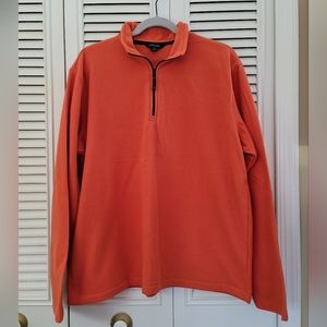 Lands' End quarter zip pullover fleece